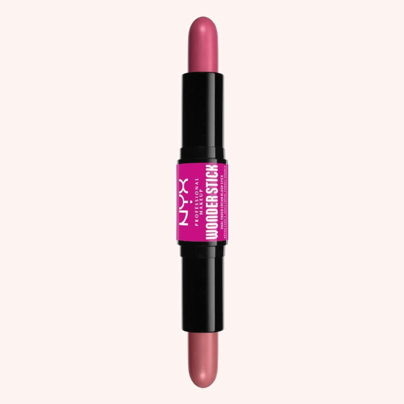 NYX Professional Makeup Wonder Stick Dual-Ended Cream Blush Stick Light Peach N Baby Pink