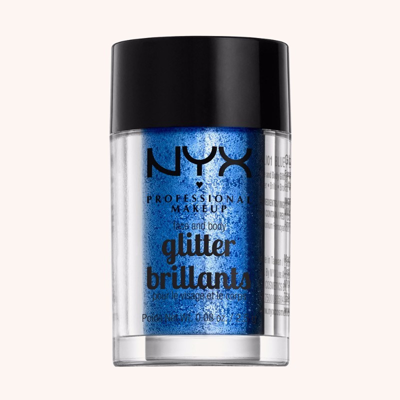 NYX Professional Makeup Face &amp; Body Glitter Blue