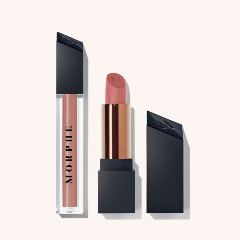 Morphe Out &amp; A Pout Lip Duo Flirty Nude