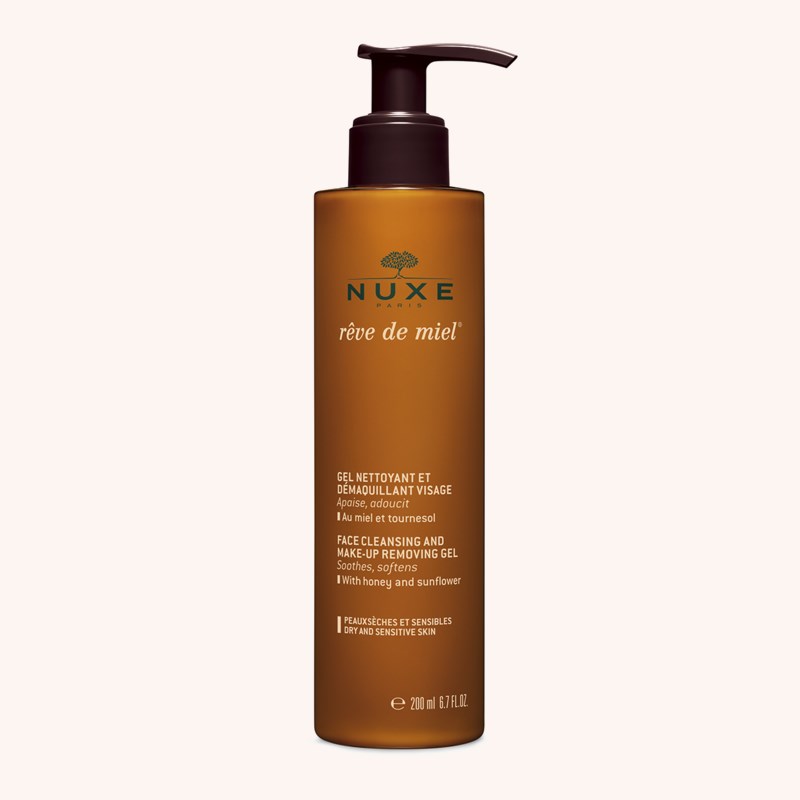 NUXE Rêve De Miel Face Cleansing &amp; Make-Up Removing Gel 200 ml