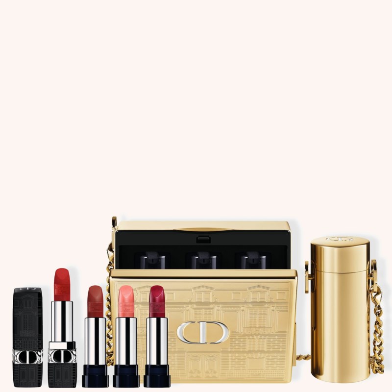DIOR Rouge Coffret Lipstick Kit The Atelier Of Dreams Collection 999 Red