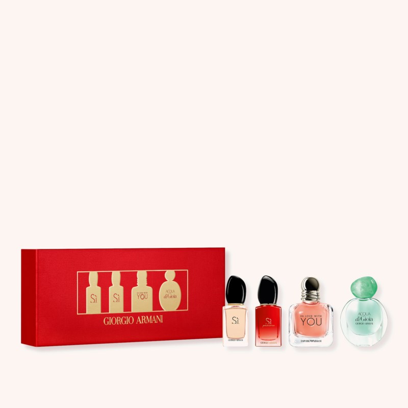 Giorgio Armani Miniatures For Her Gift Box