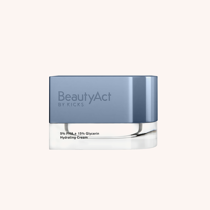 BeautyAct 5% PHA + 15% Glycerin Hydrating Cream 50 ml