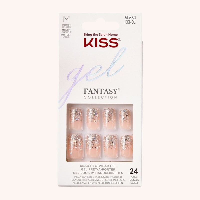 Kiss and Broadway Gel Fantasy Nails Fanciful
