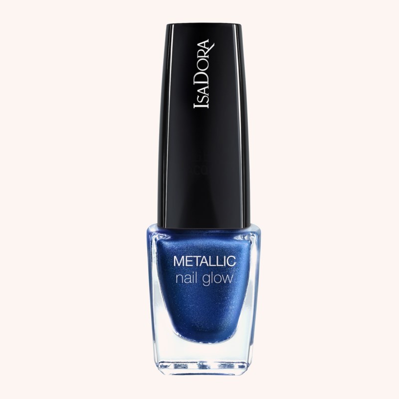 Isadora Metallic Nail Glow 301 Sapphire Blue