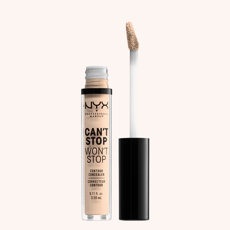 NYX Professional Makeup Can't Stop Won't Stop Concealer Light Ivory